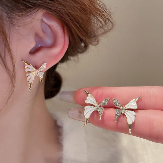 Luxury Look Butterfly Artificial Earrings