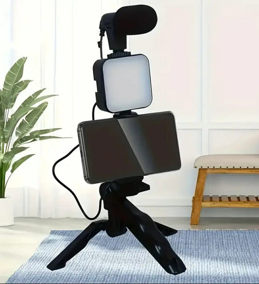 Tripod Video Blogging Kit for iPhone and Android